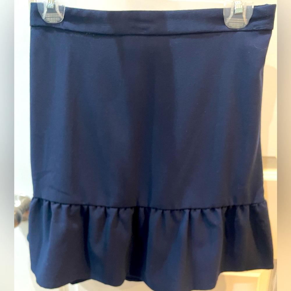 Navy Mini Skirt